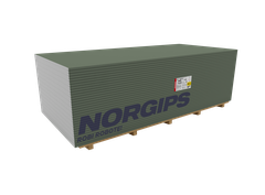 NORGIPS S GKFI 12,5 мм вид DFH2