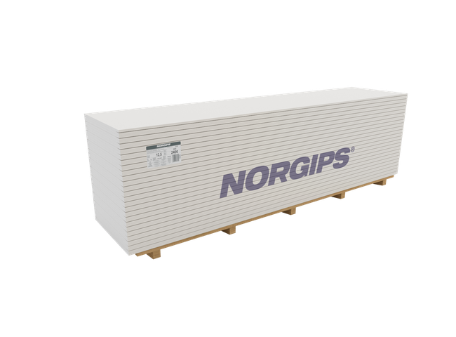 NORGIPS KP ПІДЛОГОВА ПЛИТА 12,5 мм вид DFIR